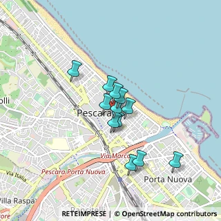 Mappa 65122 Pescara PE, Italia (0.64667)