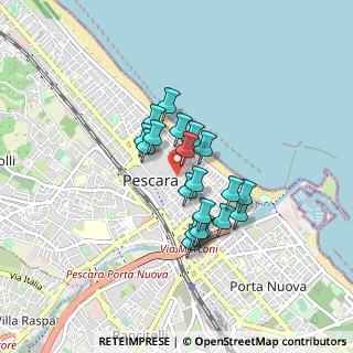 Mappa 65122 Pescara PE, Italia (0.6515)