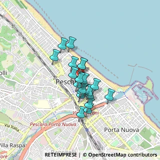 Mappa 65122 Pescara PE, Italia (0.611)