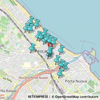 Mappa 65122 Pescara PE, Italia (0.7405)