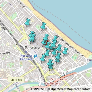 Mappa 65122 Pescara PE, Italia (0.3555)