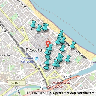 Mappa 65122 Pescara PE, Italia (0.395)