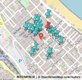 Mappa Via Umbria, 65122 Pescara PE, Italia (0.1785)