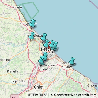Mappa 65122 Pescara PE, Italia (5.73867)