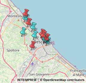 Mappa 65122 Pescara PE, Italia (2.30308)