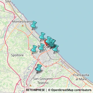 Mappa 65122 Pescara PE, Italia (2.26083)