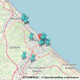 Mappa 65122 Pescara PE, Italia (3.21818)