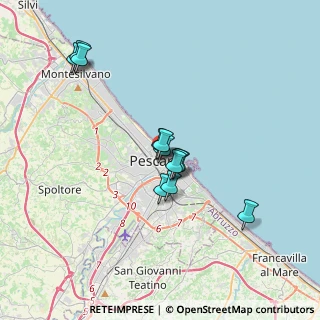 Mappa 65122 Pescara PE, Italia (3.03167)