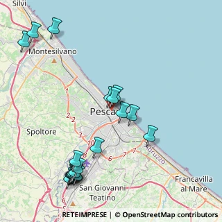 Mappa 65122 Pescara PE, Italia (5.2315)