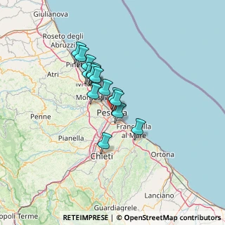 Mappa 65122 Pescara PE, Italia (10.08467)