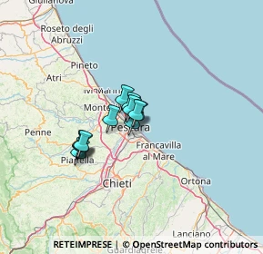 Mappa 65122 Pescara PE, Italia (7.61308)