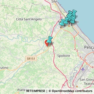 Mappa 65010 Cappelle Sul Tavo PE, Italia (5.53545)