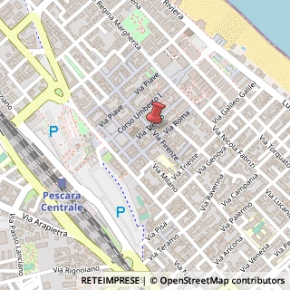 Mappa Via Firenze, 273, 65100 Pescara, Pescara (Abruzzo)
