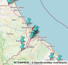 Mappa Via Milano, 65121 Pescara PE, Italia (16.396)