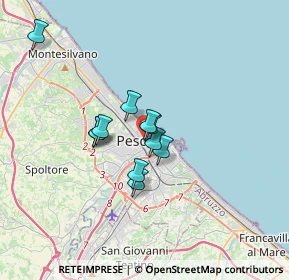 Mappa Via Milano, 65121 Pescara PE, Italia (2.48727)