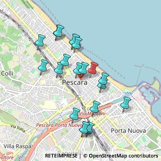 Mappa Via Trento, 65123 Pescara PE, Italia (0.969)