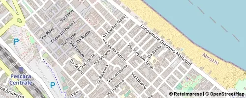 Mappa Pescara