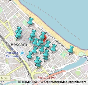 Mappa Via Trilussa, 65122 Pescara PE, Italia (0.4095)