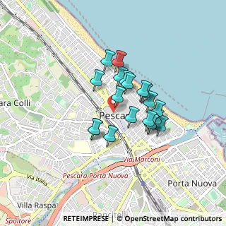 Mappa Piazza della Repubblica, 65121 Pescara PE, Italia (0.6555)