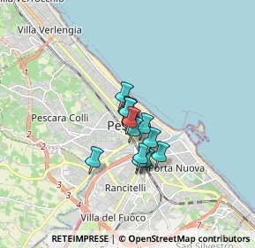 Mappa Piazza della Repubblica, 65121 Pescara PE, Italia (0.95231)
