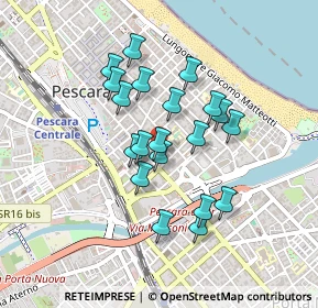 Mappa Via Larino, 65122 Pescara PE, Italia (0.3765)