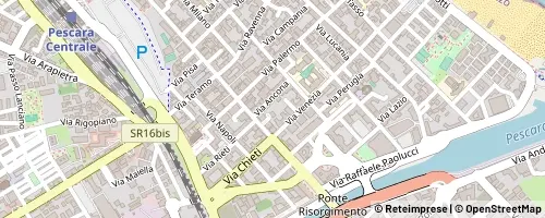 Mappa Pescara