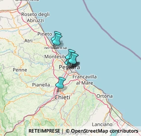 Mappa Via Sicilia, 65121 Pescara PE, Italia (16.24182)