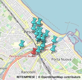 Mappa C.SO VITTORIO EMENUELE, 65121 Pescara PE, Italia (0.508)