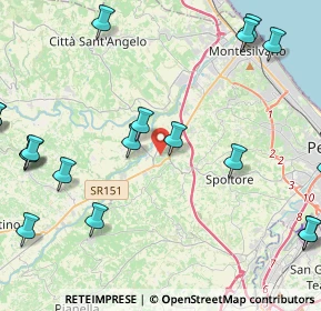 Mappa Via Magazzeno, 65010 Cappelle Sul Tavo PE, Italia (6.327)