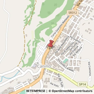 Mappa Viale Giuseppe Garibaldi, 20, 01011 Canino, Viterbo (Lazio)