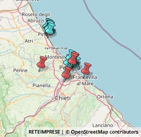 Mappa Via Teramo, 65124 Pescara PE, Italia (10.25824)