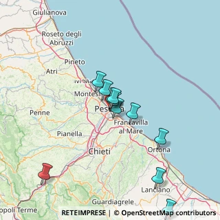 Mappa Via Teramo, 65124 Pescara PE, Italia (13.45727)