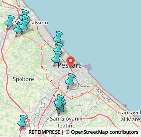 Mappa 65100 Pescara PE, Italia (5.55692)