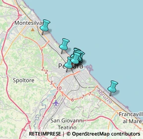 Mappa 65100 Pescara PE, Italia (1.51364)