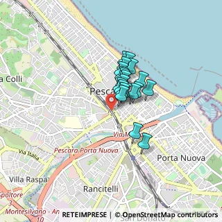 Mappa 65100 Pescara PE, Italia (0.5265)
