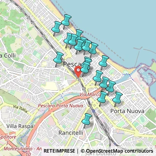 Mappa 65100 Pescara PE, Italia (0.8275)