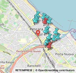 Mappa 65100 Pescara PE, Italia (0.7425)