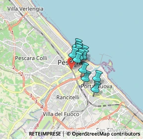 Mappa 65100 Pescara PE, Italia (0.82538)
