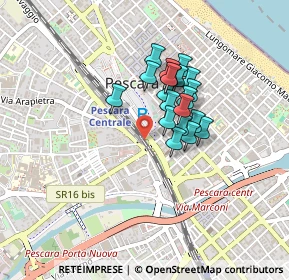 Mappa Via Forca di Penne, 65124 Pescara PE, Italia (0.3155)