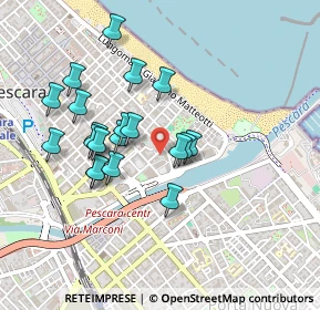 Mappa Via Lazio, 65100 Pescara PE, Italia (0.43)