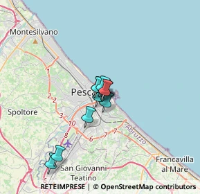 Mappa Via Lazio, 65100 Pescara PE, Italia (1.96818)