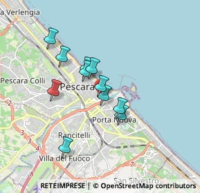 Mappa Via Lazio, 65100 Pescara PE, Italia (1.42364)