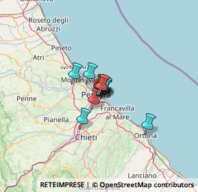 Mappa Via Lazio, 65100 Pescara PE, Italia (4.83917)