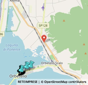 Mappa Via Aurelia, 58015 Orbetello GR, Italia (3.706)