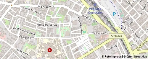 Mappa Pescara
