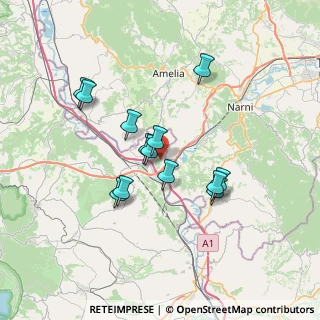 Mappa SP59, 01028 Orte VT, Italia (6.24)