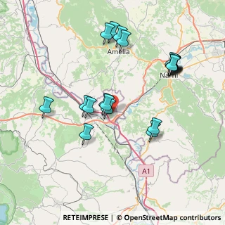 Mappa SP59, 01028 Orte VT, Italia (8.2705)