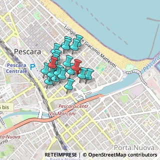 Mappa Piazza Sant'Andrea, 65122 Pescara PE, Italia (0.339)