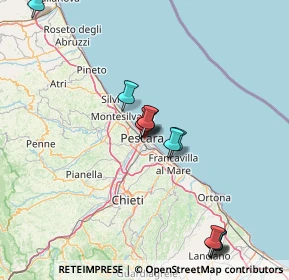 Mappa 65121 Pescara PE, Italia (15.4175)