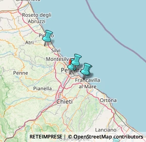 Mappa 65121 Pescara PE, Italia (40.44583)
